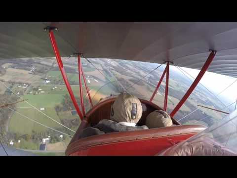 George and Patti take a Waco ride with Tailspin Tommy /  video by GSJacobsIII