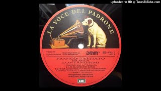 Franco Battiato - Chan-son egocentrique