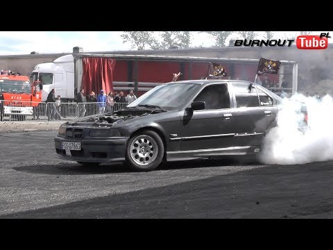 Pokaz mocy BMW E36 325 - Majówka z BMW Dobrzyca 2019