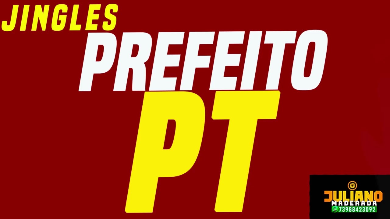 MEU PREFEITO É DO PT É 13 - JINGLES ELEITORAL 2024