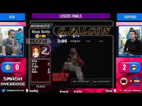Smash Overdose 4 - Flux (Peach) vs Schythed (Captain Falcon) - Losers Finals