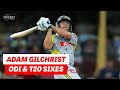 Whack Gilchrist Launching The White Ball Over The Fence