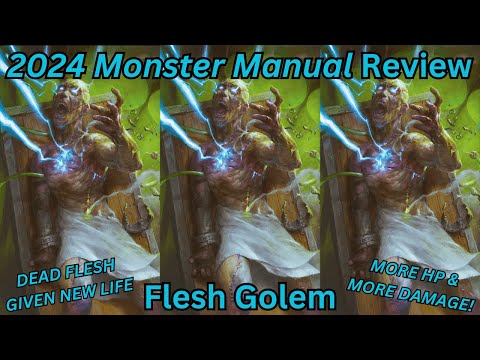 Flesh Golems are Dead Flesh Given New Life in the 2024 Monster Manual | D&D 5e