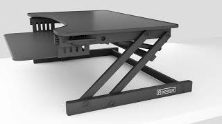 Rocelco Adjustable Desk Riser