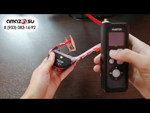Hunter DTR GPS 25000 инструкция по включению и настройке радиоошейника