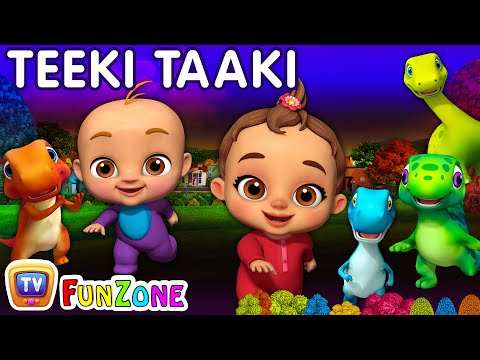 The Teeki Taaki Song | Sing & Dance Songs for Babies | ChuChu TV Funzone 3D Nursery Rhymes