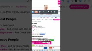 Mattress for Back Pain - Site Architecture & Authority Mastery | Affiliate Marketing With AI