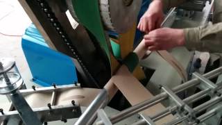 preview picture of video 'Toilet paper core tube making machine   Skype:peilun87'