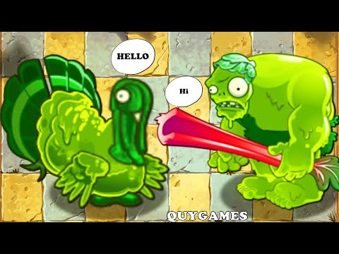 Plants VS. Zombies 2: Turkey-pult Vs Zoybean Pod Power-up: Gameplay 2020