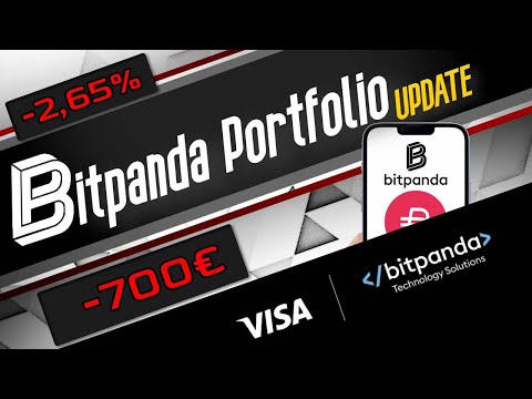 Bitpanda Portfolio Update: Mein Portfolio, News und Krypto-Analyse | VISA x Bitpanda = BEST🚀