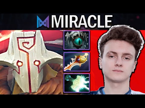 Juggernaut Dota 2 Gameplay Nigma.Miracle with Swift Blink and Divine Rapier - Road to TI11