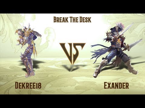 Dekree18 (Voldo) VS Exander (Cervantes) - Break The Desk (11.01.2020)