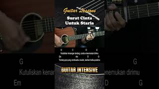 Download lagu Surat Cinta Untuk Starla - Virgoun | Tutorial Chord Gitar Mudah dan Lirik mp3