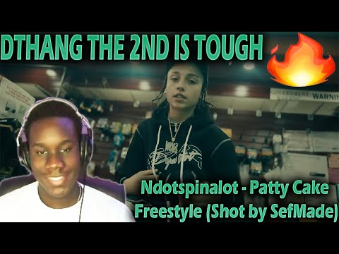 DTHANG THE 2ND IS TOUGH 🔥 - WaviJus Reacts To - Ndotspinalot - Patty Cake Freestyle