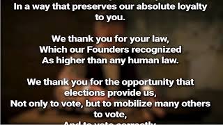 PFL-Why Trump Will Win - Praying for America - Oct. 7, 2024