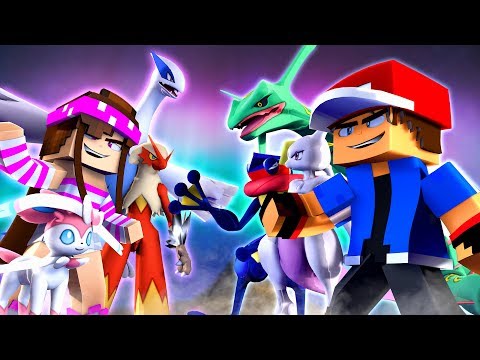 Minecraft: NAMORADA POKEMON na LIGA POKEMON !!! - Pokemon Black #23 ‹ Goten ›