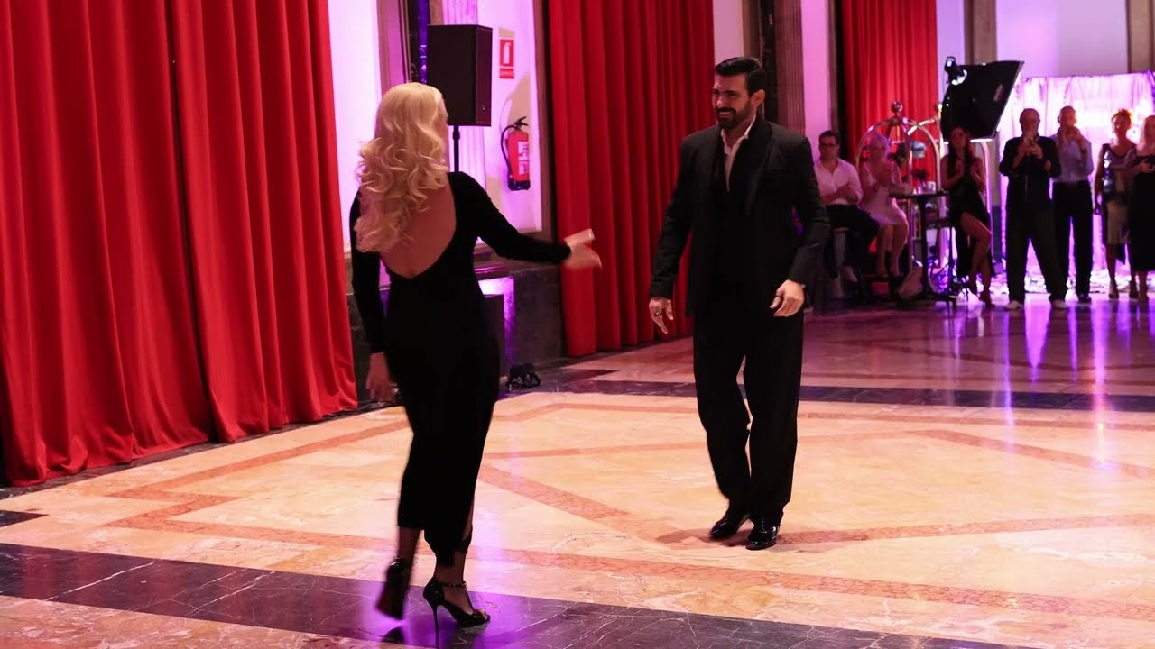 Video thumbnail for Tamara Bisceglia i Juan Marchetti, Brilloso Tango Fest, Barcelona, Juny 2025