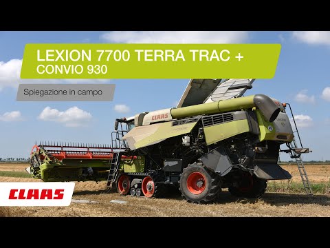 CLAAS In Campo 2020 - LEXION 7700 TT + CONVIO 930