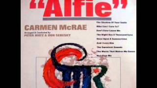 Carmen McRae - Who can I turn to?