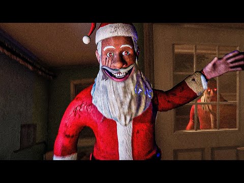 EVIL SANTA IS TRYING TO BREAK INTO MY HOUSE...🎅