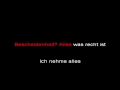 Rammstein - Mehr (instrumental with lyrics) 