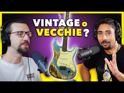 La differenza tra chitarre VINTAGE e VECCHIE - Podcast con il liutaio Carlo Carbone