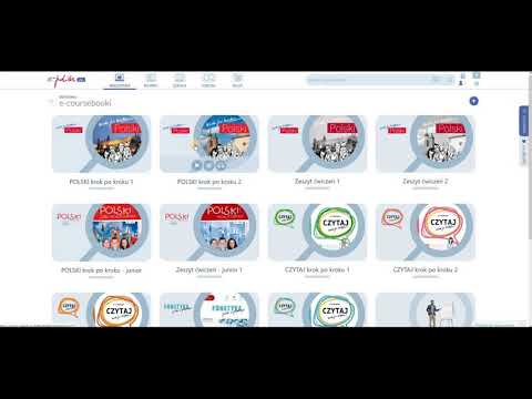 Jak działa CZYTAJ krok po kroku na platformie e-polish.eu (nagrania, e-coursebook, Wirtualna Sala)