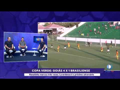 Copa Verde: Goiás 4 x 1 Brasiliense