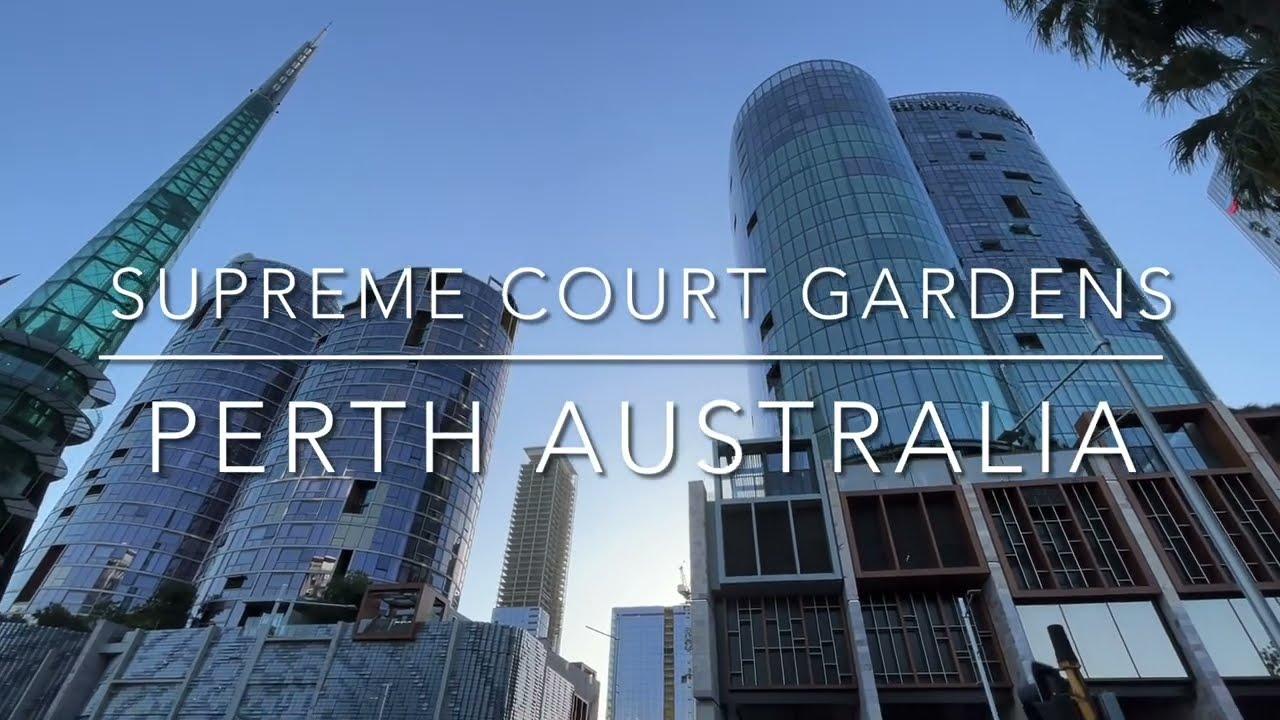 Dive into a walking tour around Supreme Court Gardens.