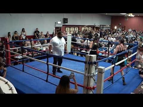 Rebekah Davidson vs Kerry Orton Boxing Title Fight