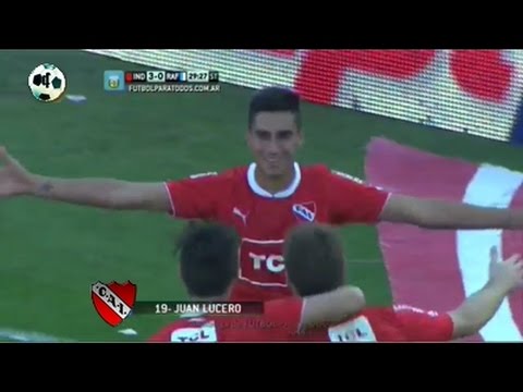 Gol Juan Manuel Lucero - Independiente 3 Vs Atlético Rafaela 0 - Primera División 2014