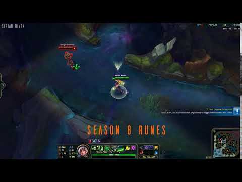 Riven Fast Combo Damage using Season 8 Runes