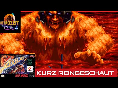Kurz reingeschaut: Axelay für das Super Nintendo