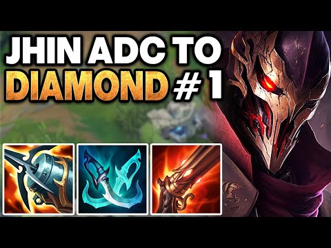The Insane Korean Jhin Build - Jhin Unranked to Diamond #1 | League of Legends