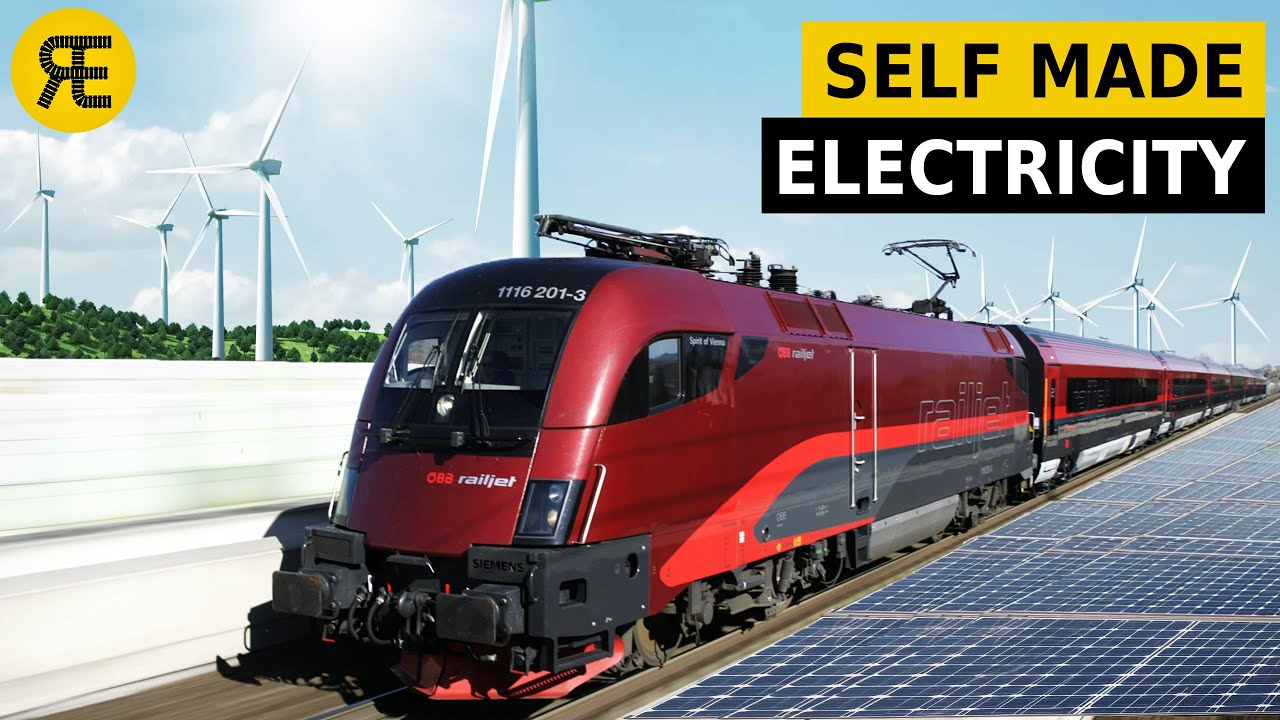 How Austria Powers Its Trains with 100% Renewable Energy | ÖBB’s Unique Railway Electricity Network
