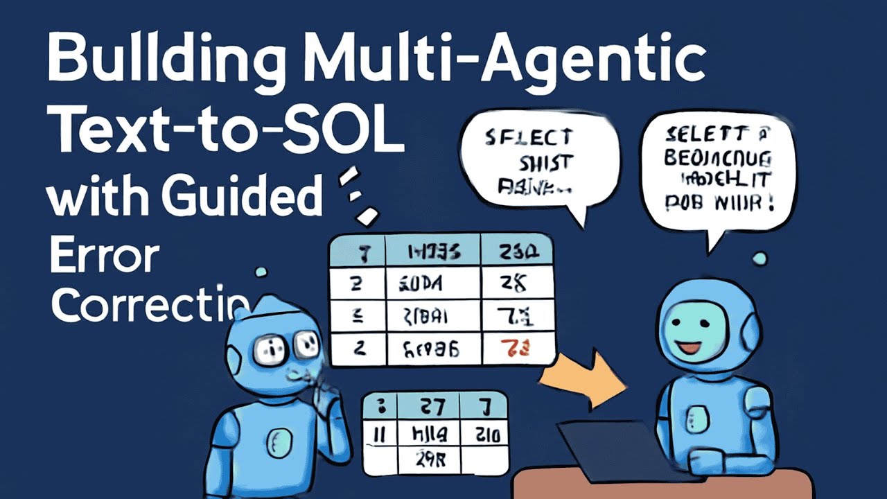 Building Multi Agentic Text to SQL with Guided Error Correction | RAG Development | Tech Edge AI
