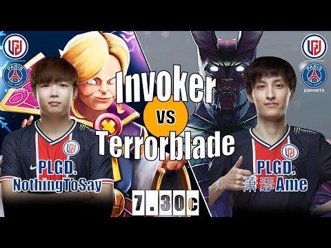 Invoker Mid | PLGD.NothingToSay | AME GET REKT BY NOTHINGTOSAY INVOKER | 7.30c Gameplay Highlights
