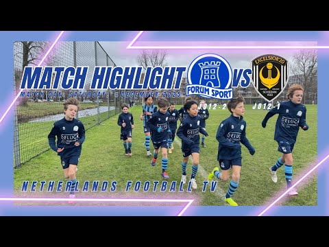 Forum Sport JO12-2 vs  Excelsior JO12-1  | Match Highlights | Dec 06, 2025