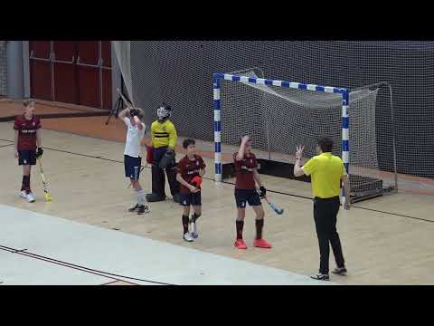 samenvatting halve finale NK zaalhockey Tilburg JO14 KZ JO14