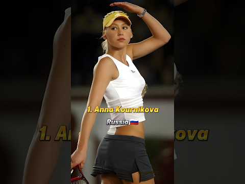 Top 10 Most Beautiful 😍 Tennis Players Of All Time! #shorts