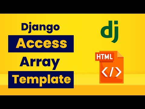 Access Array Elements in Django Templates thumbnail