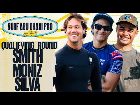 Jordy Smith, Deivid Silva, Seth Moniz | Surf Abu Dhabi Pro 2025 - Qualifying Round
