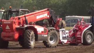 preview picture of video 'Modifieds 950kg @ Brande DK Tractor Pulling 26.07.2014'