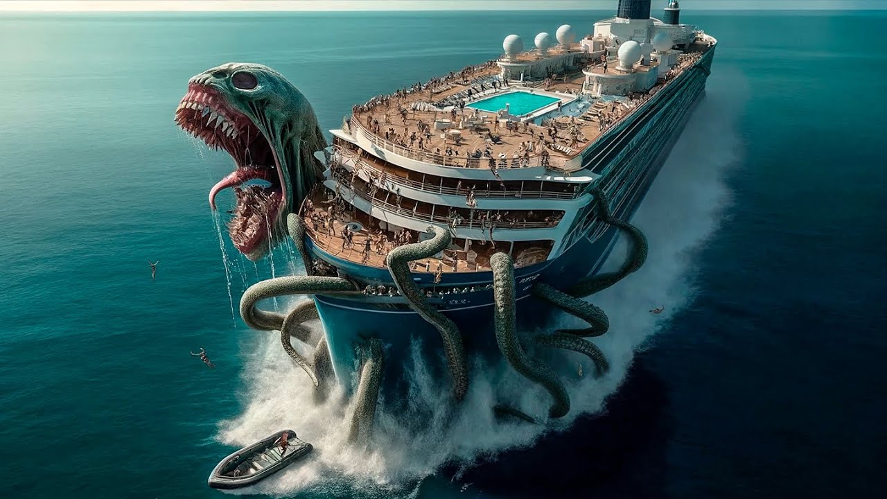 Luxury Cruise Ship Attacked By Sinister Giant Sea Beast That Devours All Passengers