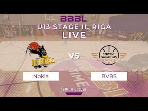 BC Nokia 2013 vs Bertans VBS 2013 | BBBL U13 | Stage II