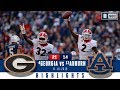 Georgia vs. Auburn Highlights: Dawgs holds off late rally, clinch SEC East title | CBS Sports