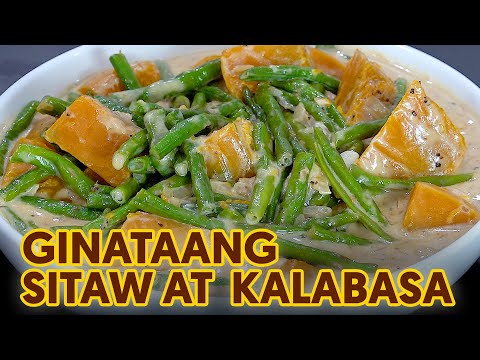 Ginataang Sitaw at Kalabasa | Budget Recipe