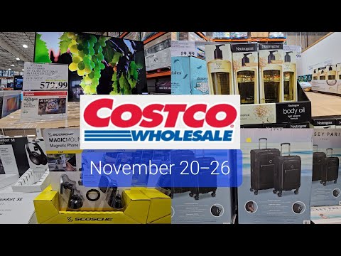 Costco oferece Black Friday, 20 a 26 de novembro, economia de vendas
