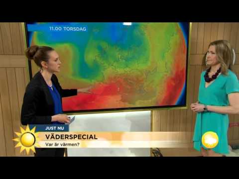 Väderspecial: Brrr, nu är vi trötta på kylan - Nyhetsmorgon (TV4)
