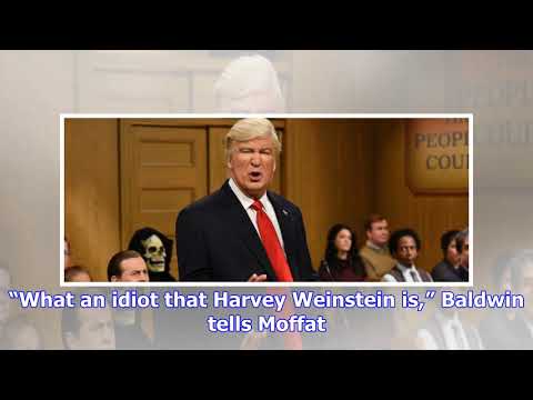 Weinstein should have been president, says alec baldwin's trump in 'snl' skit